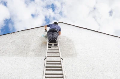 Peinture extérieure à Lavardin — façades et ravalement